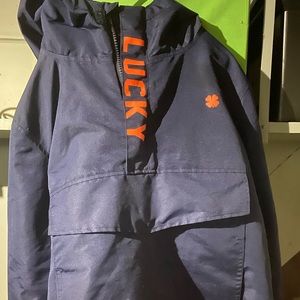 Navy blue large lucky brand jacket